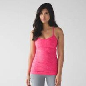 Lululemon Power Y Bra Tank Top Pink 8